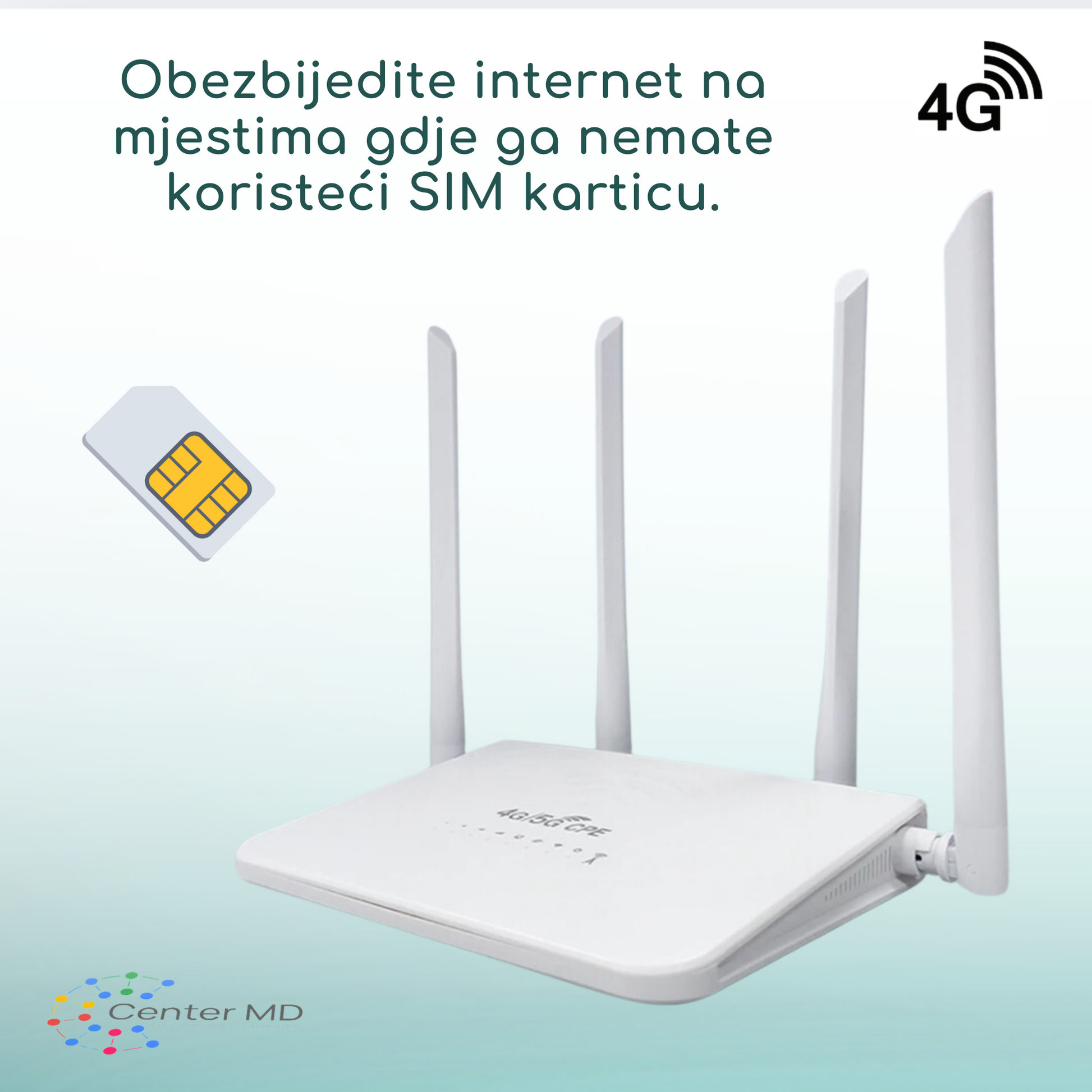 4G/5G internet ruter sa sim karticom