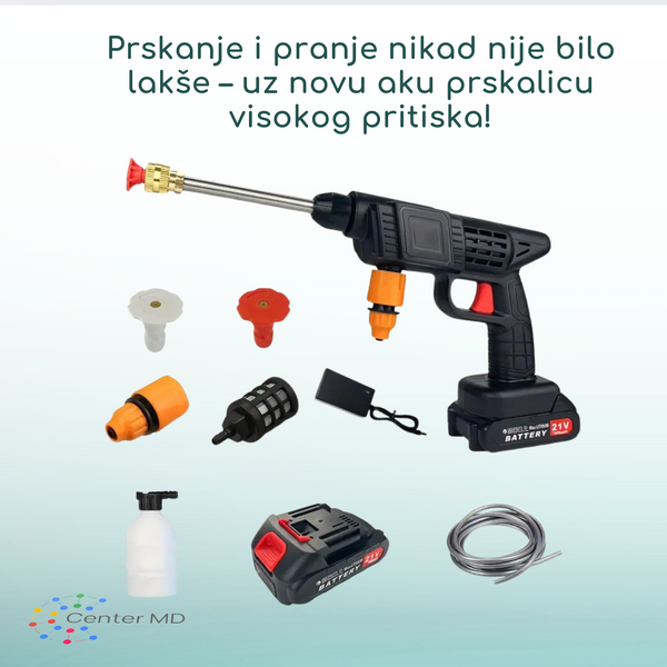 Aku prskalicu visokog pritiska