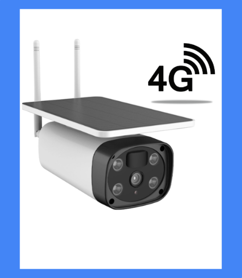 🔆 4G Solarna Kamera + SD Kartica 64 GB 📸