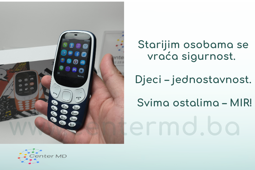 Mobitel 3310 na tipke - telefon na tipke