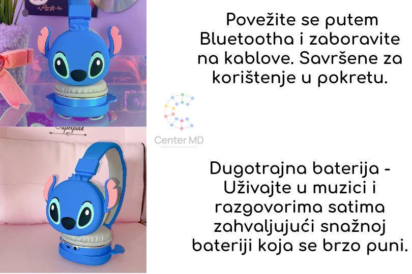 Stitch AH806 Bežične Bluetooth Slušalice