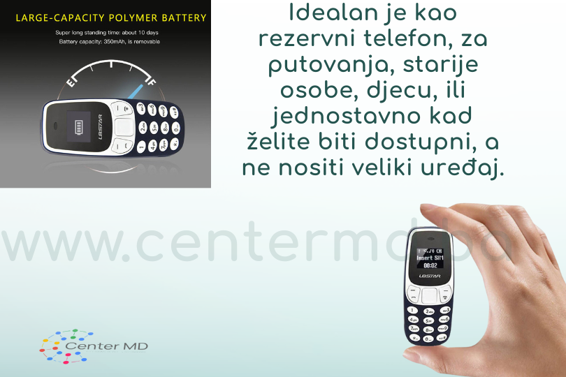 Mini mobitel MB10