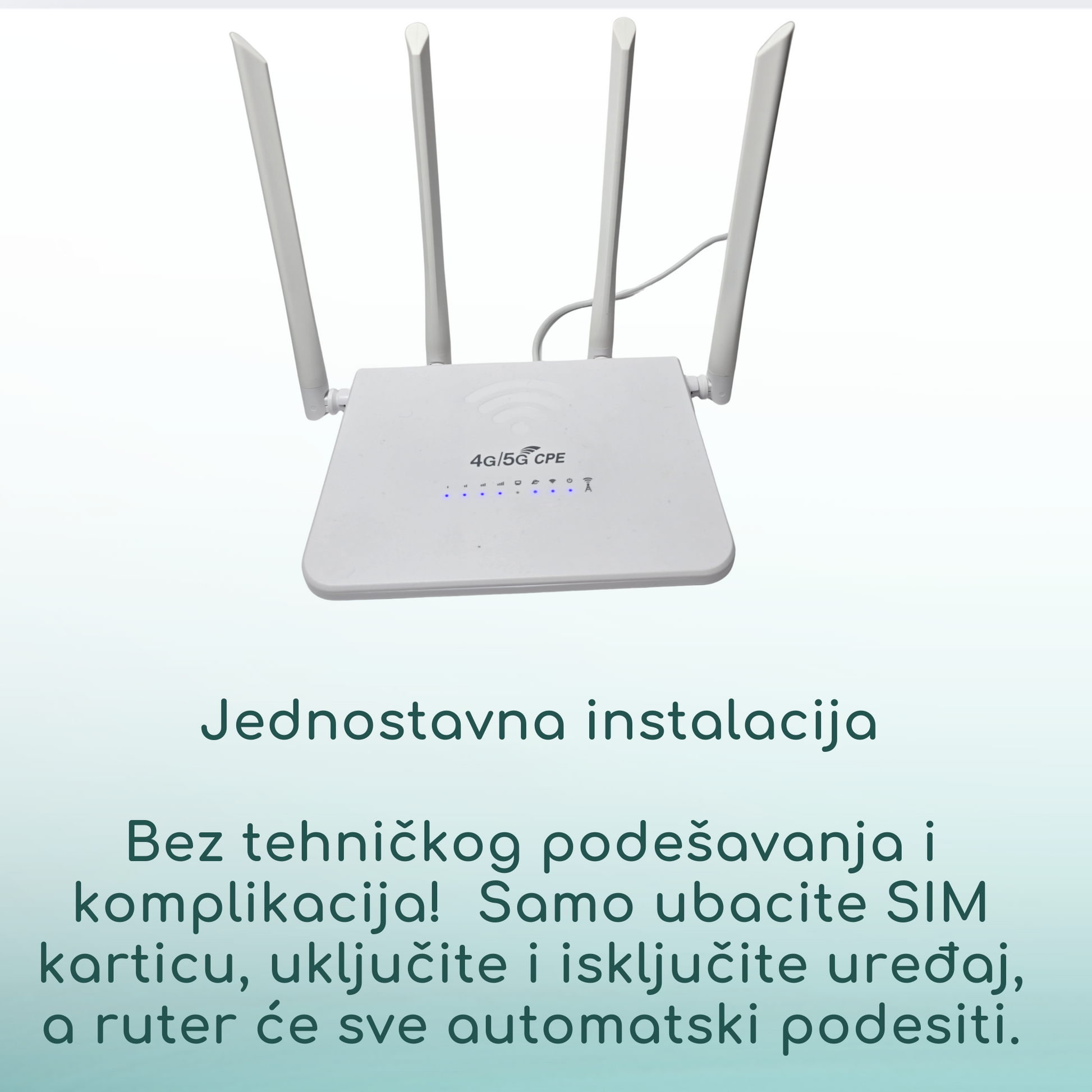 4G/5G internet ruter sa sim karticom