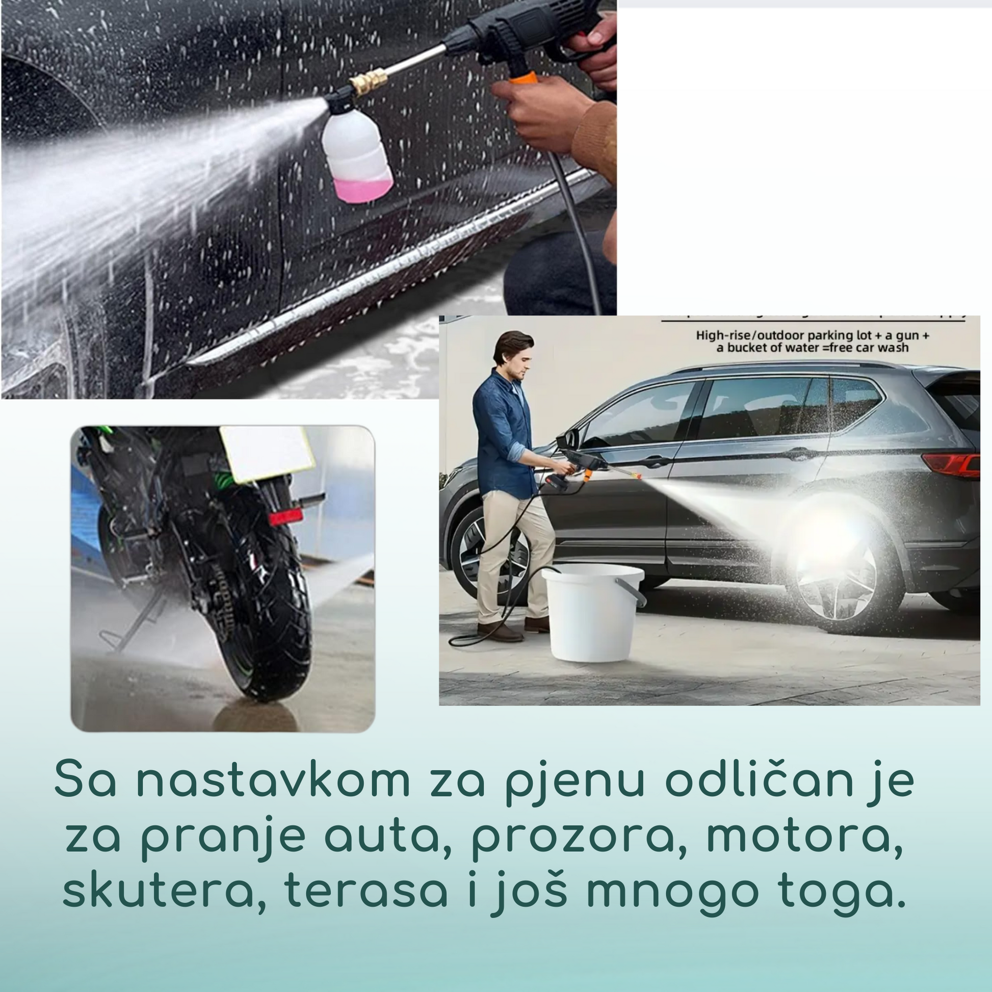 Aku prskalicu visokog pritiska