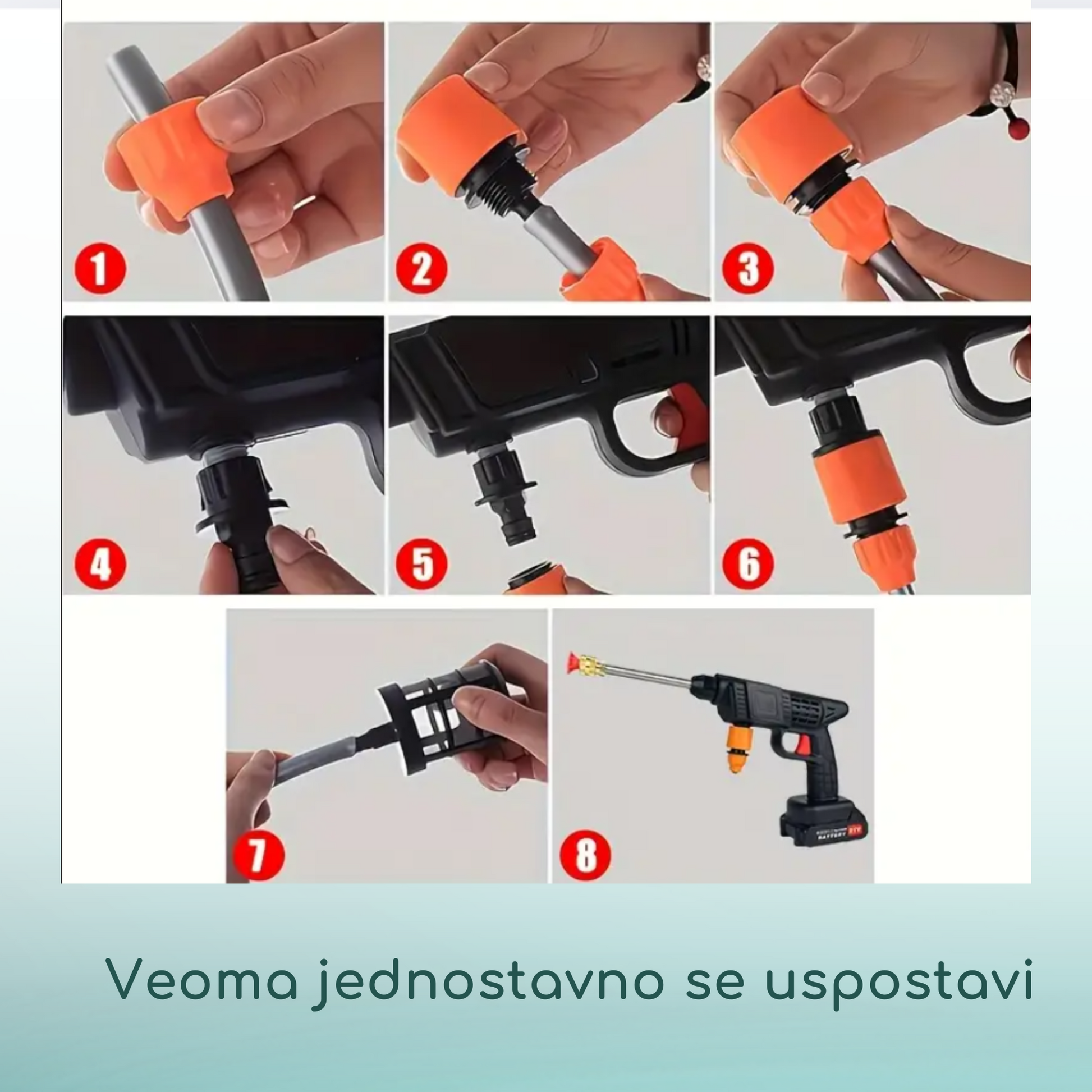 Aku prskalicu visokog pritiska