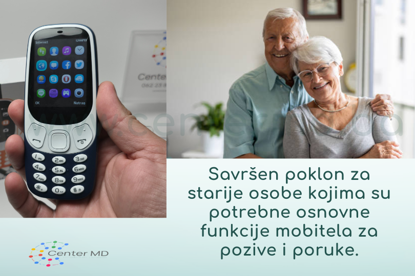 Mobitel 3310 na tipke - telefon na tipke