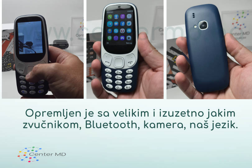 Mobitel 3310 na tipke - telefon na tipke