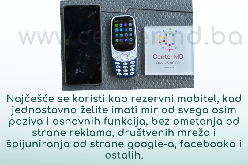 Mobitel 3310 na tipke - telefon na tipke