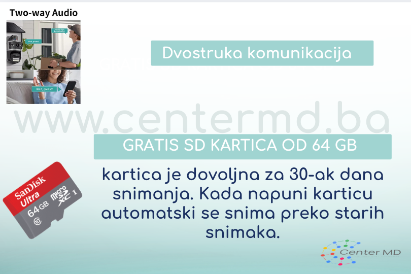 4G solarna pokretna dvostruka kamera