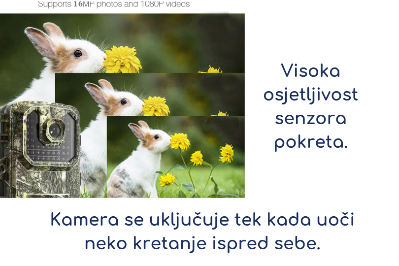 Lovačka kamera LD002 + SD 32 GB