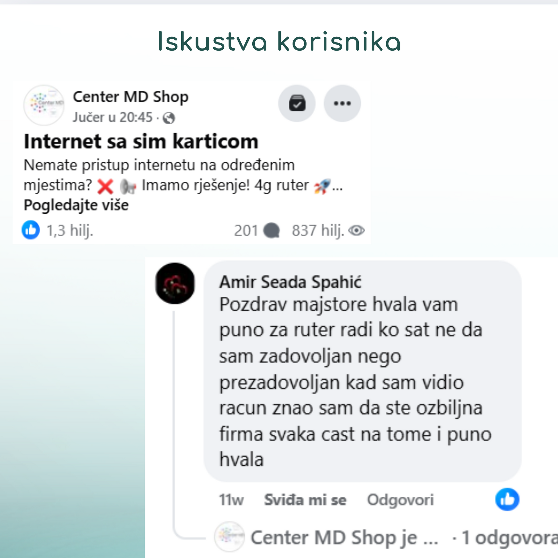 4G/5G internet ruter sa sim karticom